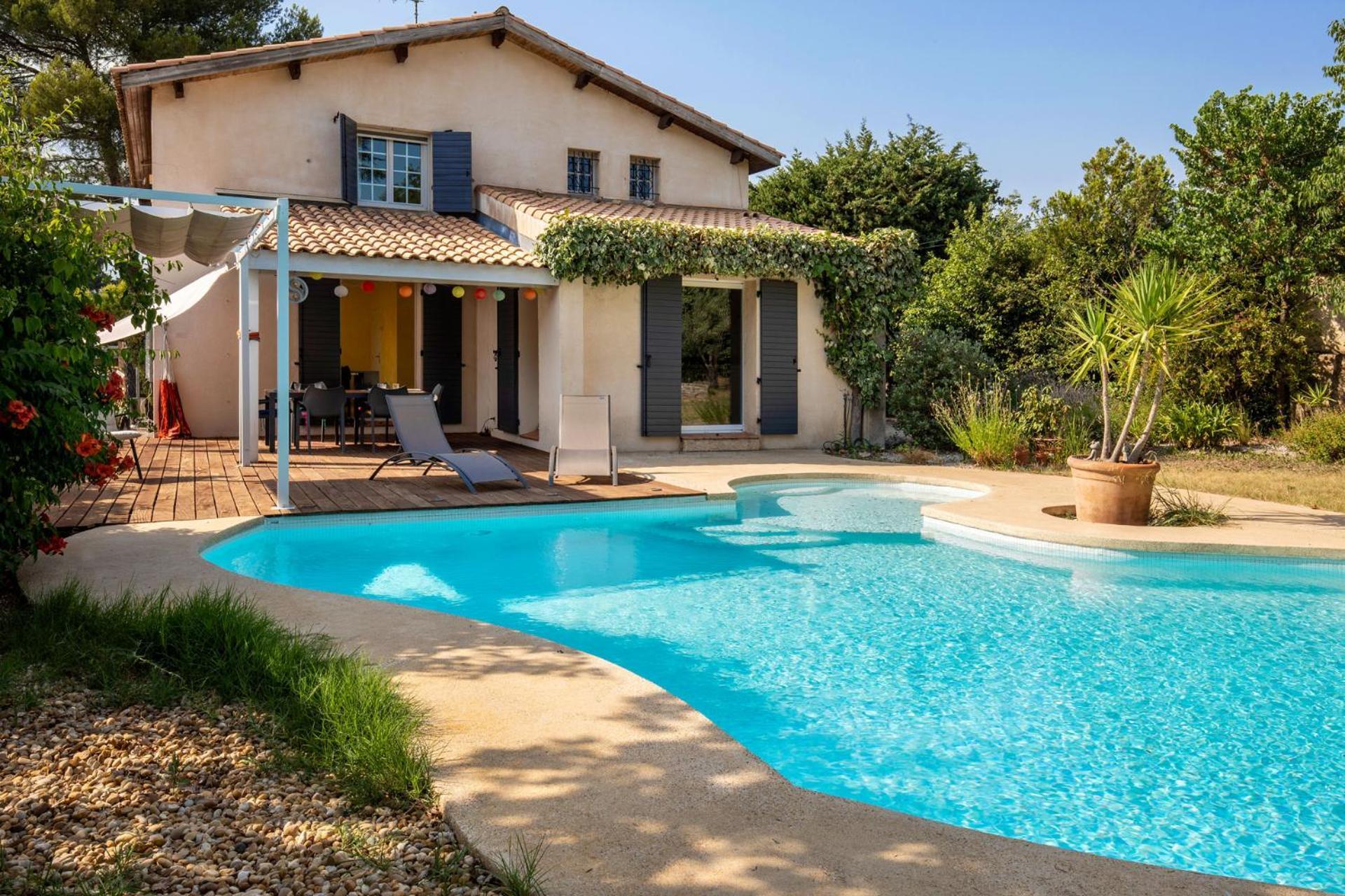 Villa Lumineuse Avec Piscine Chambres Ou Villa Saint-Georges-dʼOrques Dış mekan fotoğraf